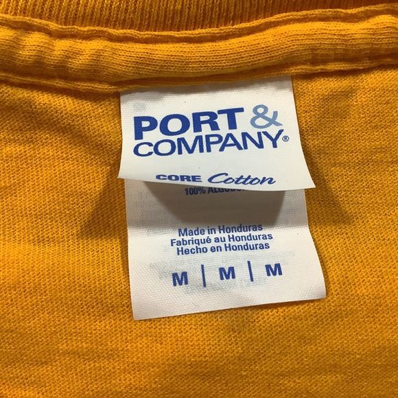 McDonald's Yellow T-shirt Crispy Chicken Sandwich Size Medium - Picture 3 of 3